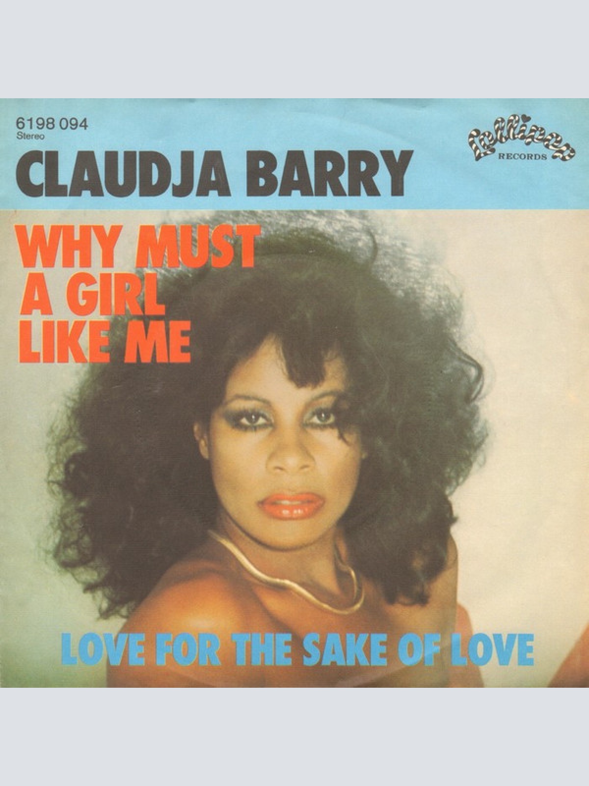 Vinyl / Claudja Barry - Why Must A Girl Like Me