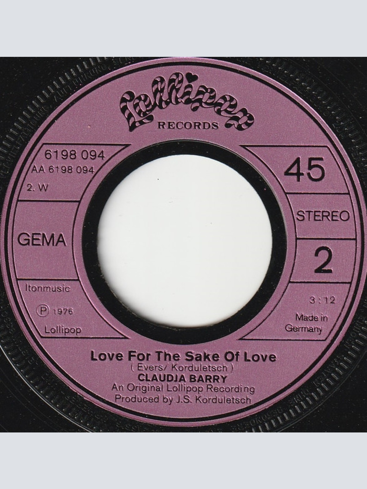 Vinyl / Claudja Barry - Why Must A Girl Like Me