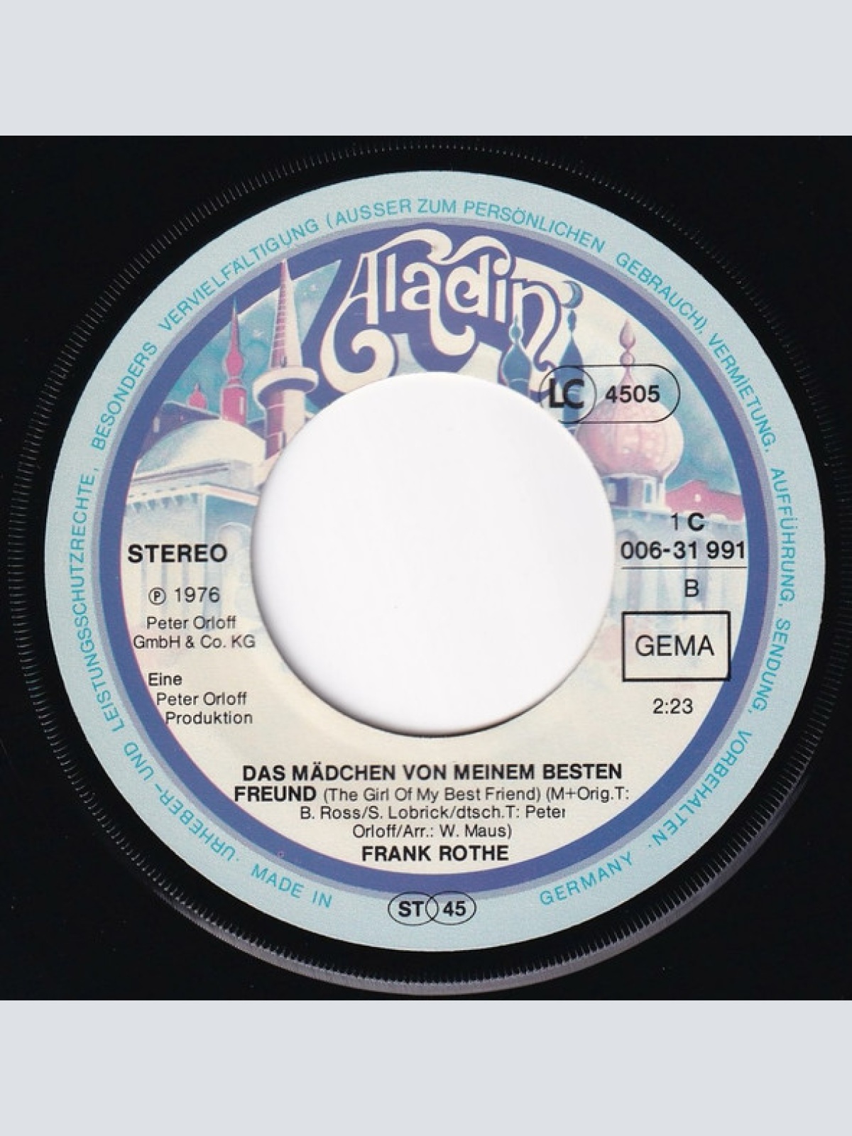 Vinyl / Frank Rothe - Die Legende Von Buddy Holly (The Tribute To Buddy Holly)