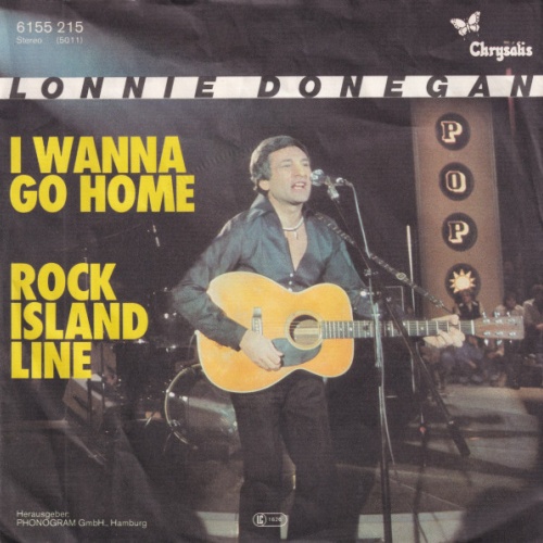 Vinyl / Lonnie Donegan - I Wanna Go Home / Rock Island Line
