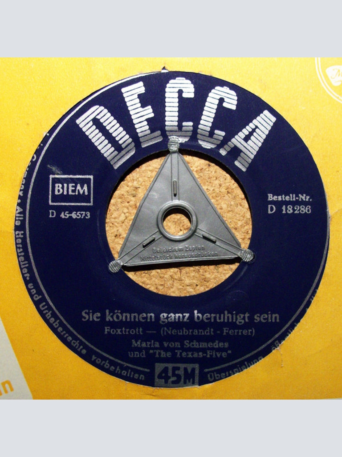 Vinyl / Maria Von Schmedes Und "The Texas-Five" - Das Schönste Auf Der Welt