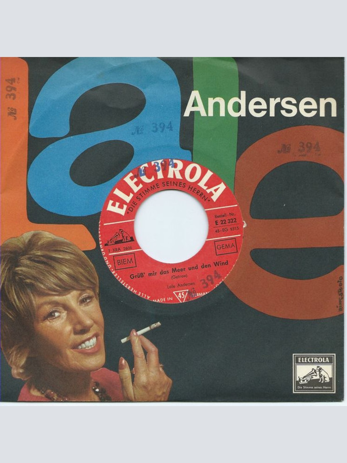 Vinyl / Lale Andersen - Junge An Der Reling