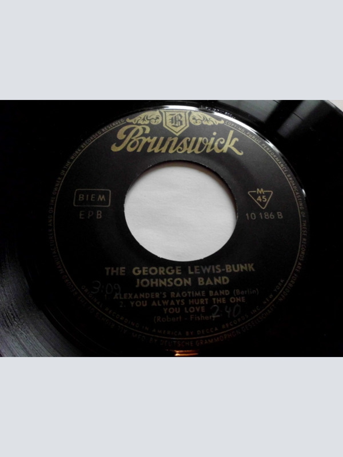 Vinyl / George Lewis (2), Bunk Johnson - The George Lewis-Bunk Johnson Band