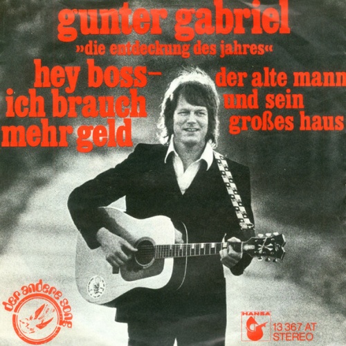 Vinyl / Gunter Gabriel - Hey Boss - Ich Brauch Mehr Geld