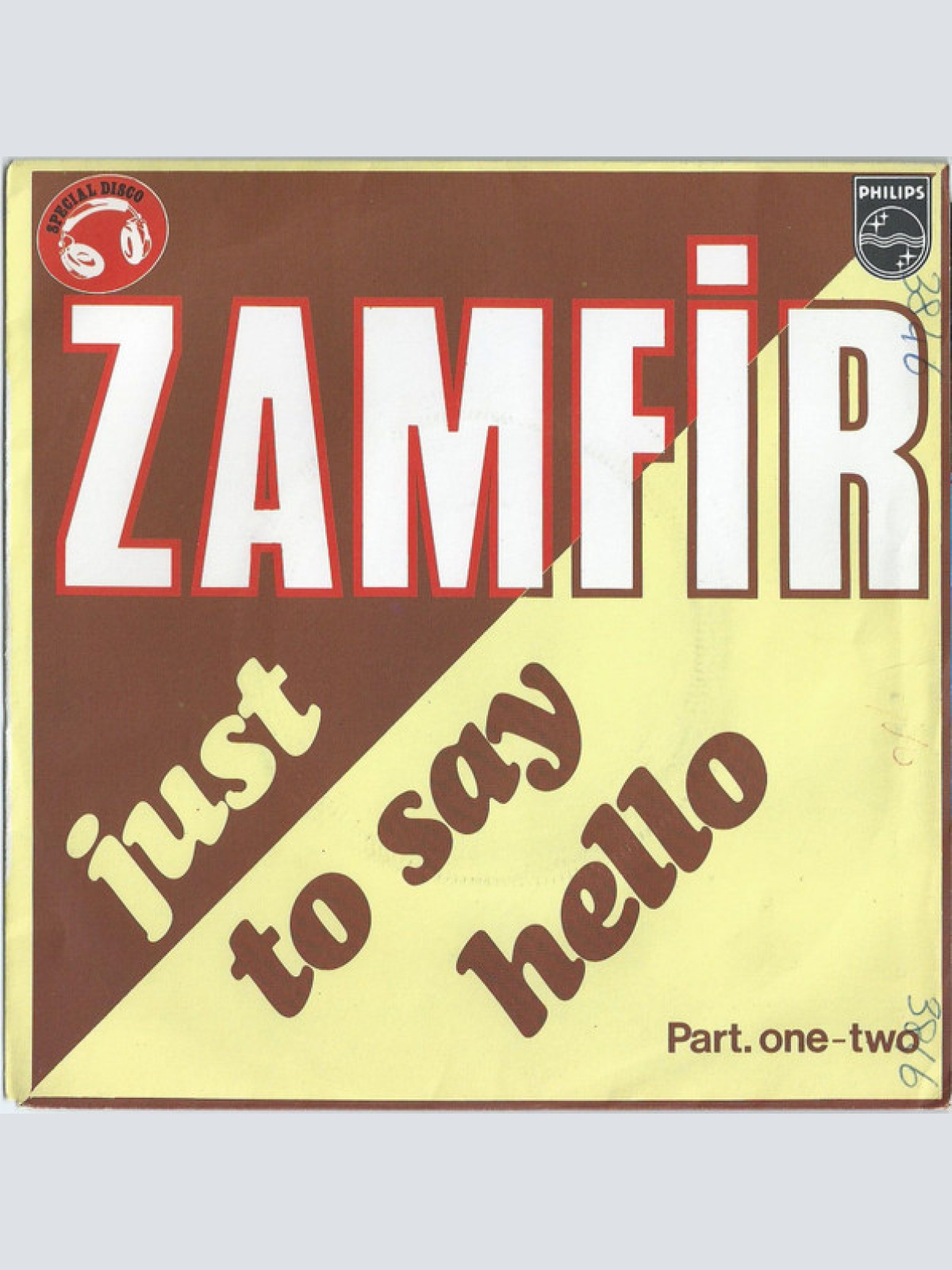 Vinyl / Zamfir* - Just To Say Hello