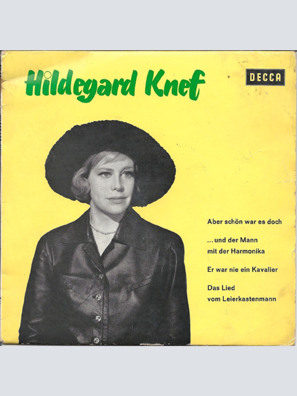Vinyl / Hildegard Knef - Aber Schön War Es Doch