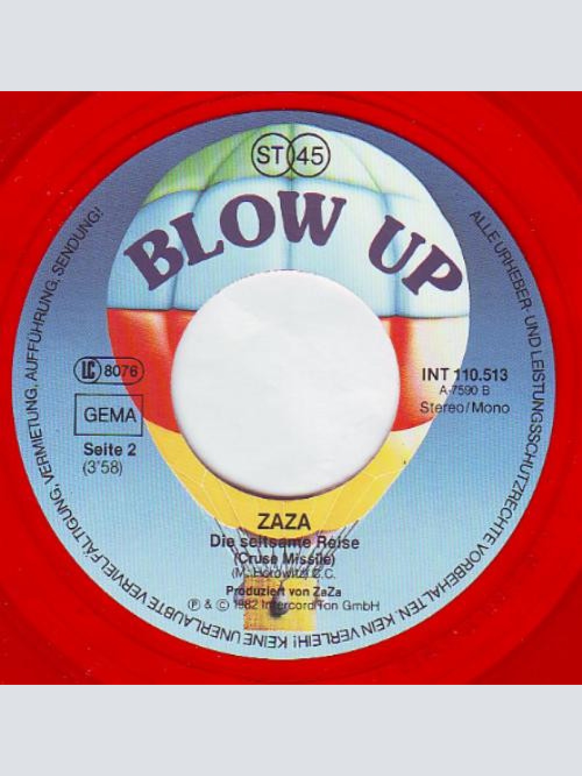 Vinyl / ZaZa* - Caprifischer