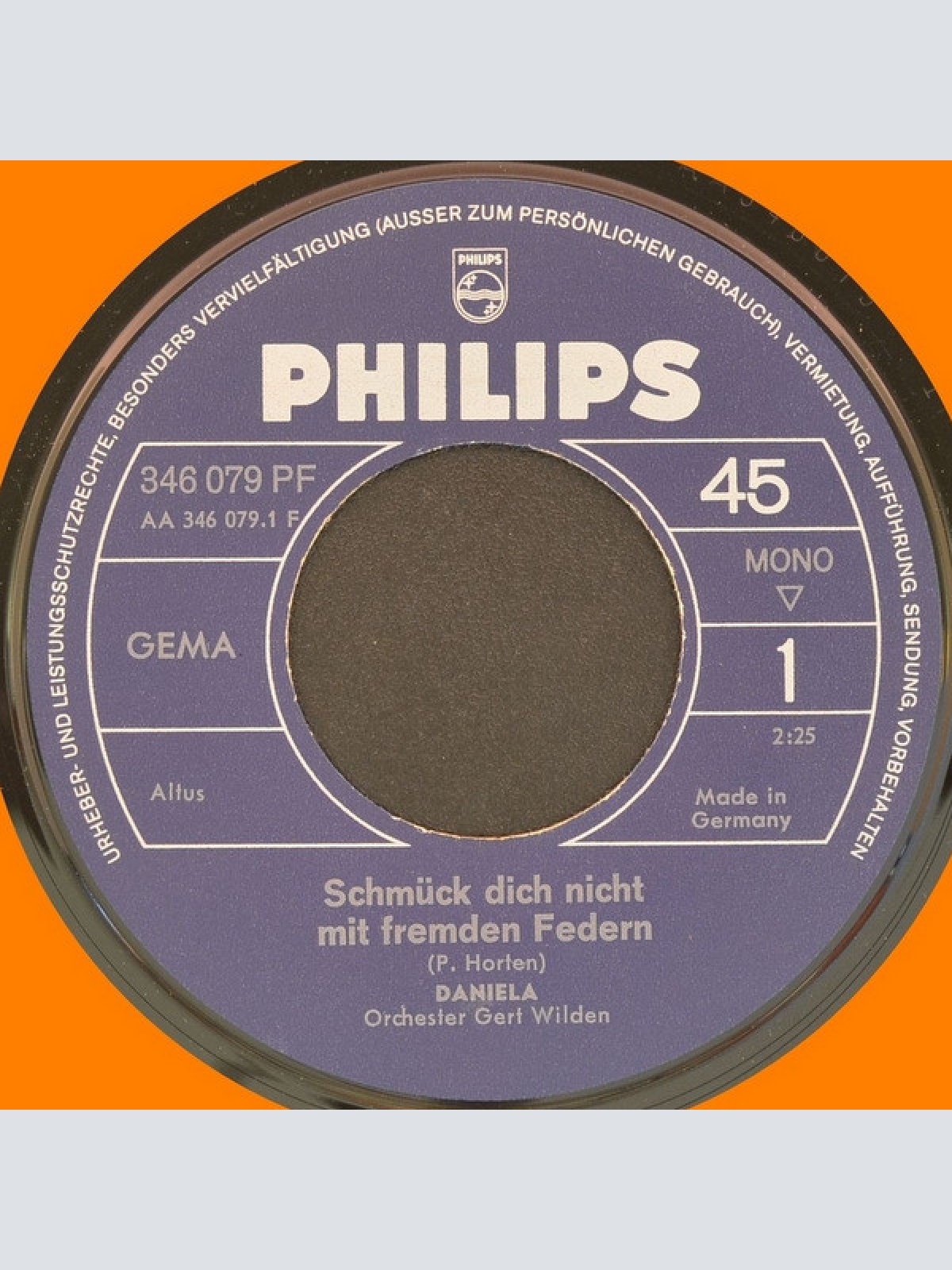 Vinyl / Daniela (7) - Schmück Dich Nicht Mit Fremden Federn / Mister Schornsteinfeger