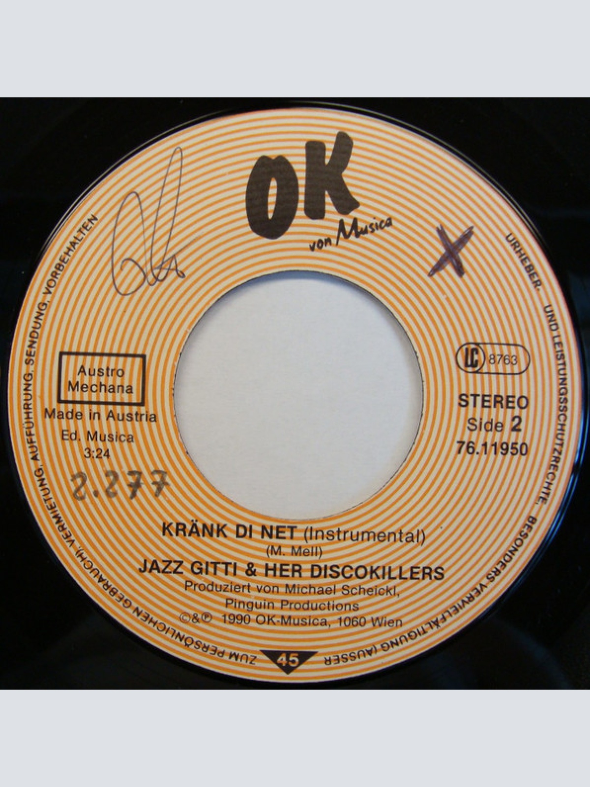 Vinyl / Jazz Gitti & Her Disco Killers* - Kränk Di Net