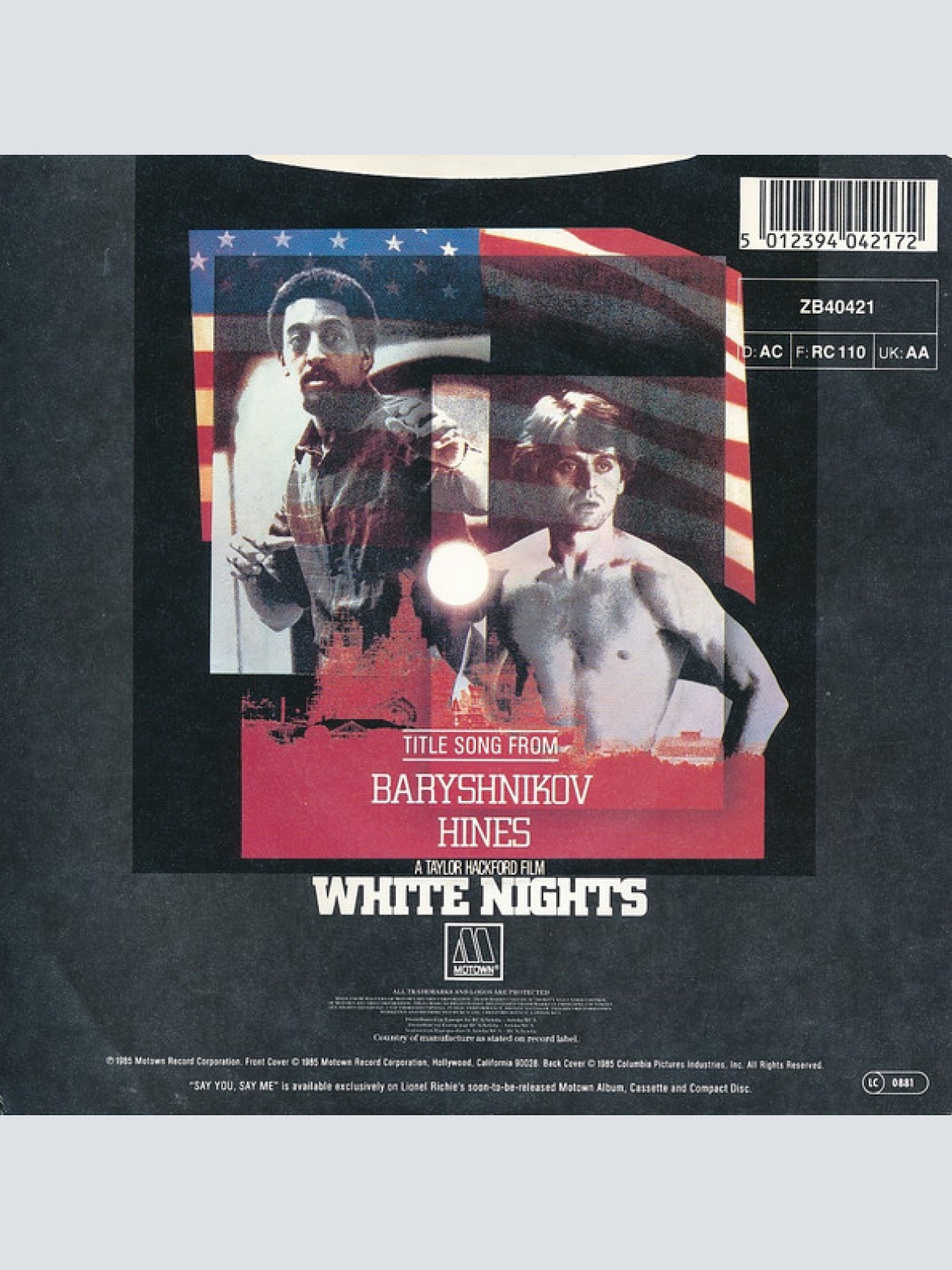 Vinyl / Lionel Richie - Say You, Say Me