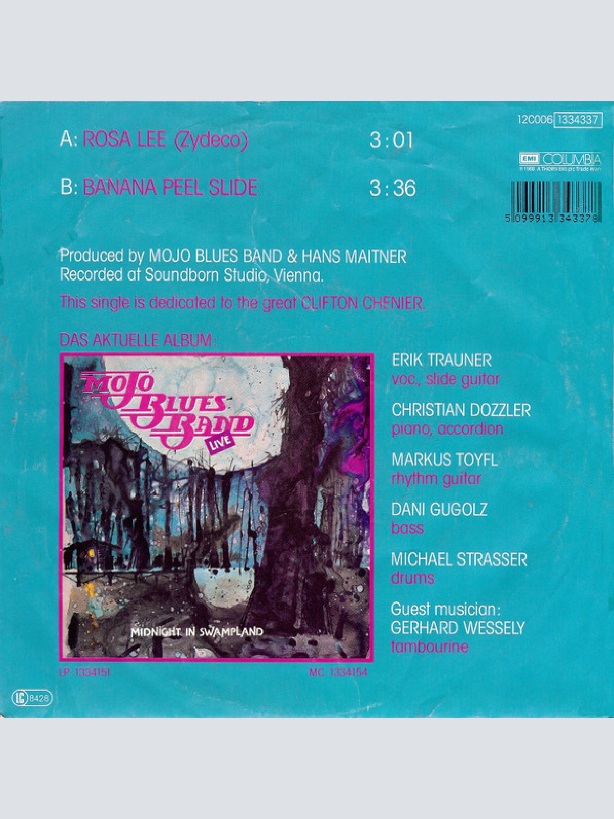 Vinyl / Mojo Blues Band - Rosa Lee