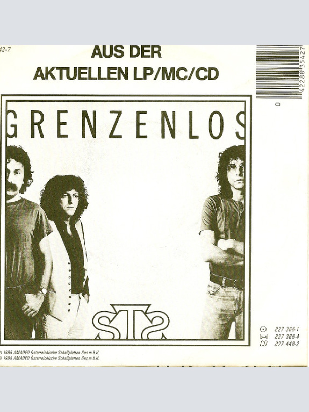 Vinyl / STS (3) - Gö, Du Bleibst Heut Nacht Bei Mir / So Frei, Wie Man Sein Kann