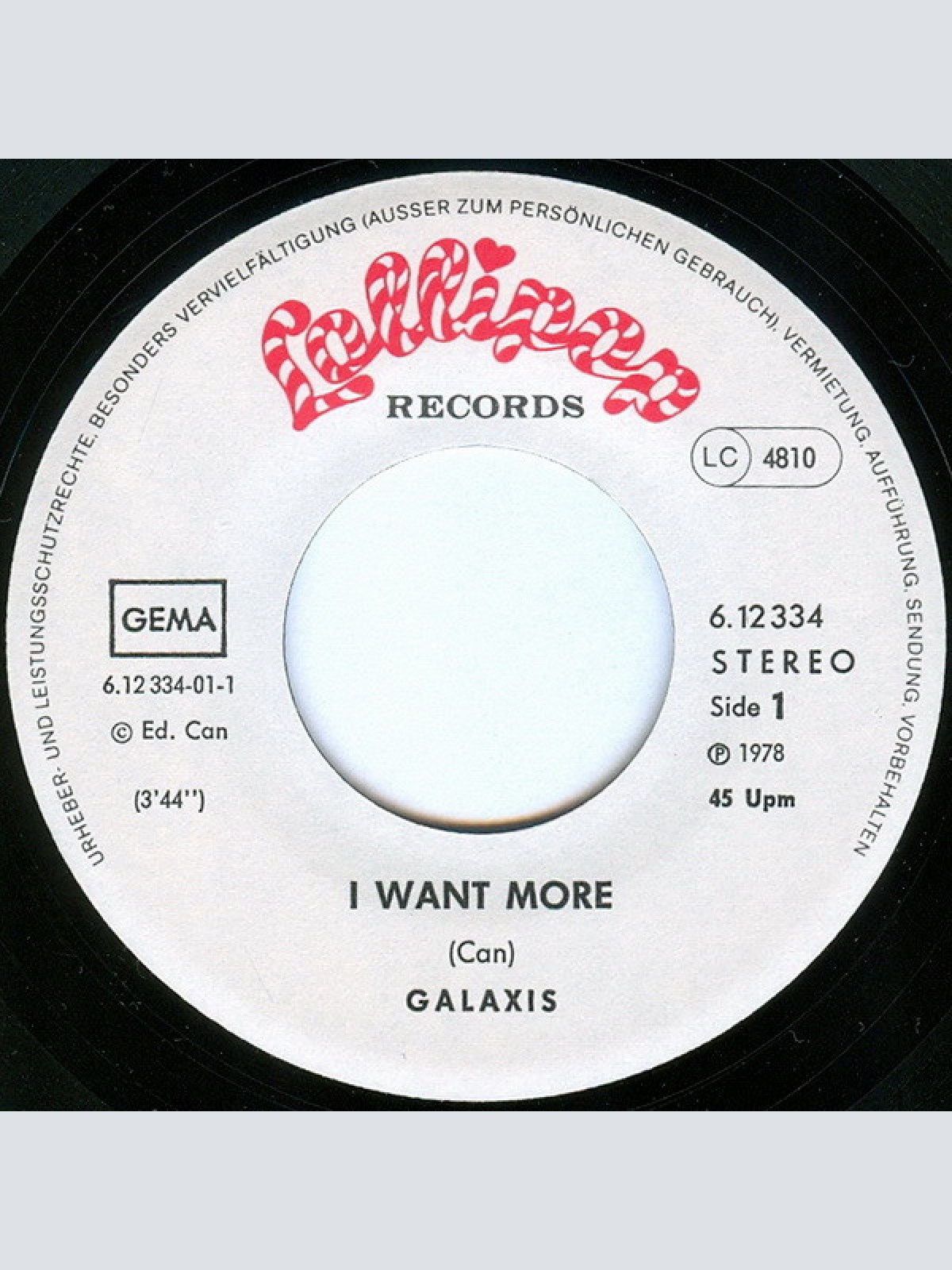 Vinyl / Galaxis - I Want More