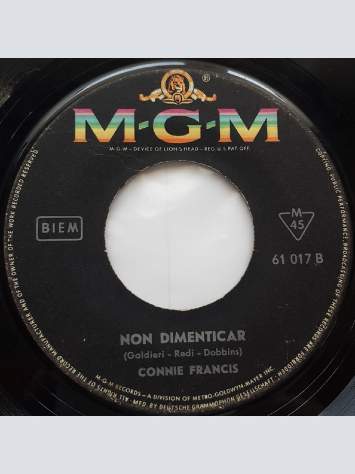 Vinyl / Connie Francis - Mama