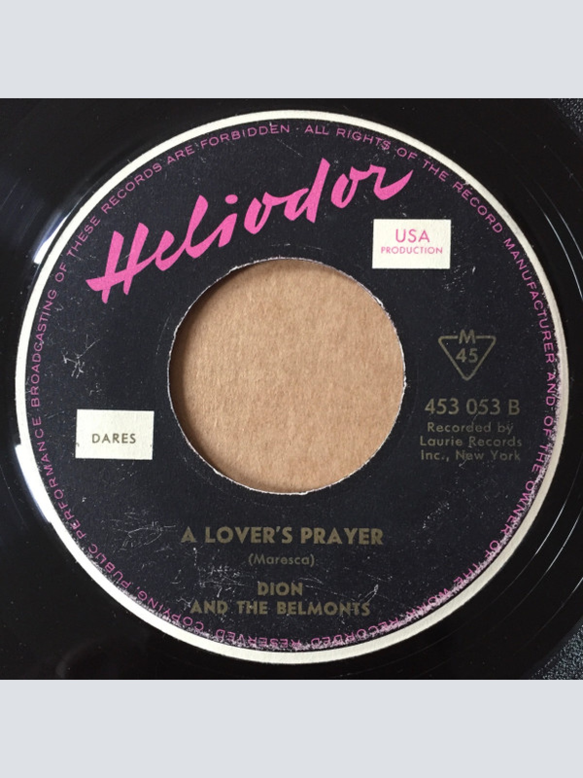 Vinyl / Dion And The Belmonts* - Every Little Thing I Do