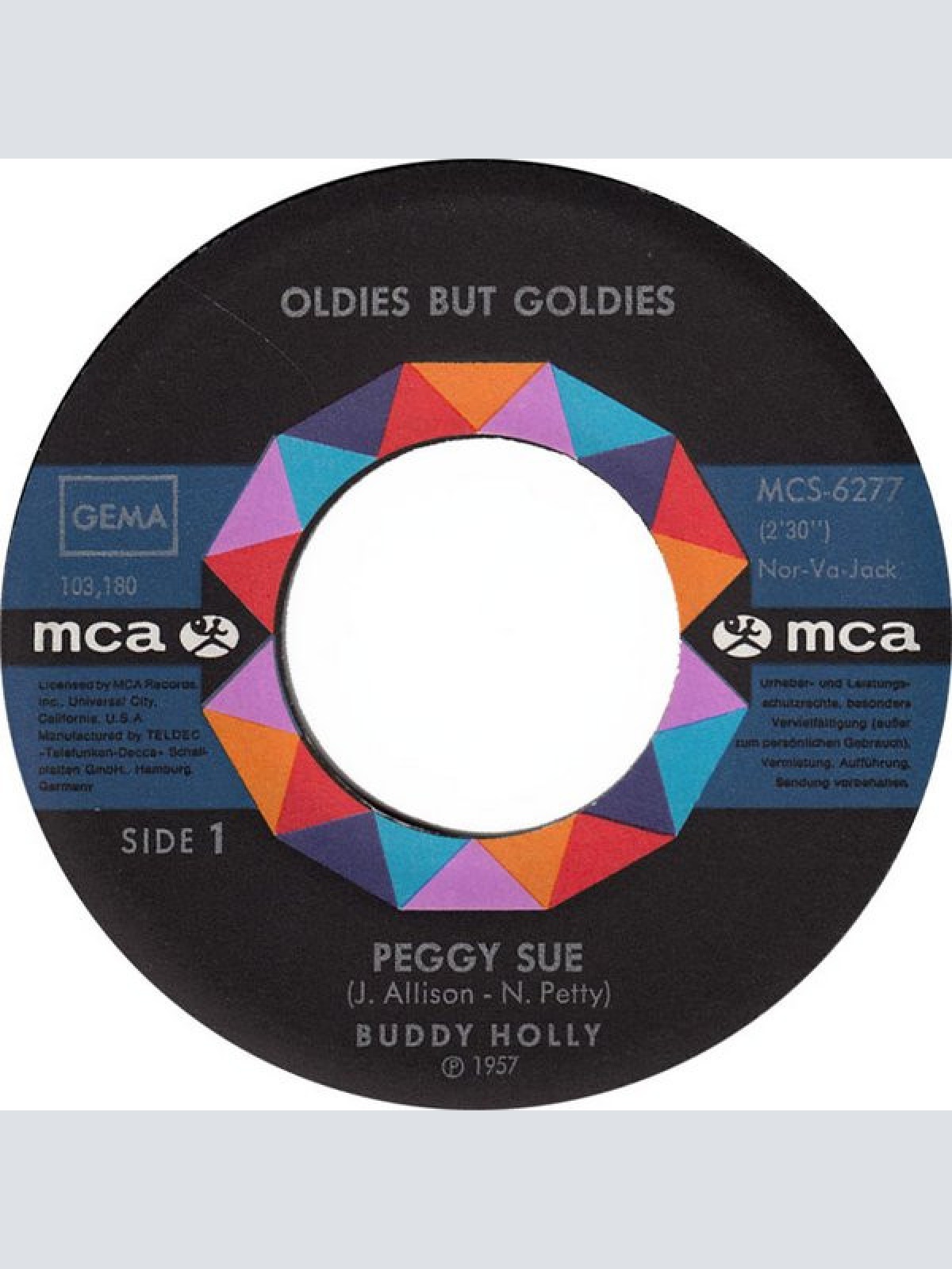 Vinyl / Buddy Holly - Peggy Sue