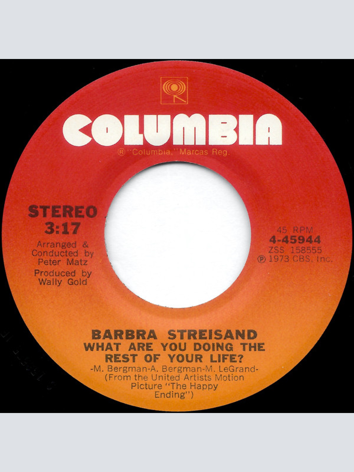 Vinyl / Barbra Streisand - The Way We Were