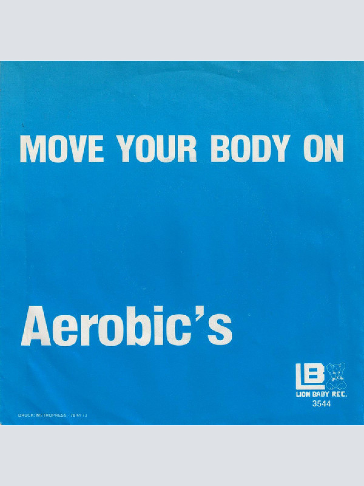 Vinyl / Aerobic's - Move Your Body On