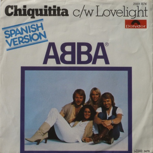 Vinyl / ABBA - Chiquitita (Spanish Version) c/w Lovelight