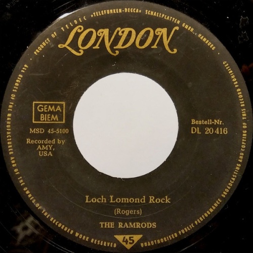 Vinyl / The Ramrods - Loch Lomond Rock / Take Me Back To My Boots And Saddle