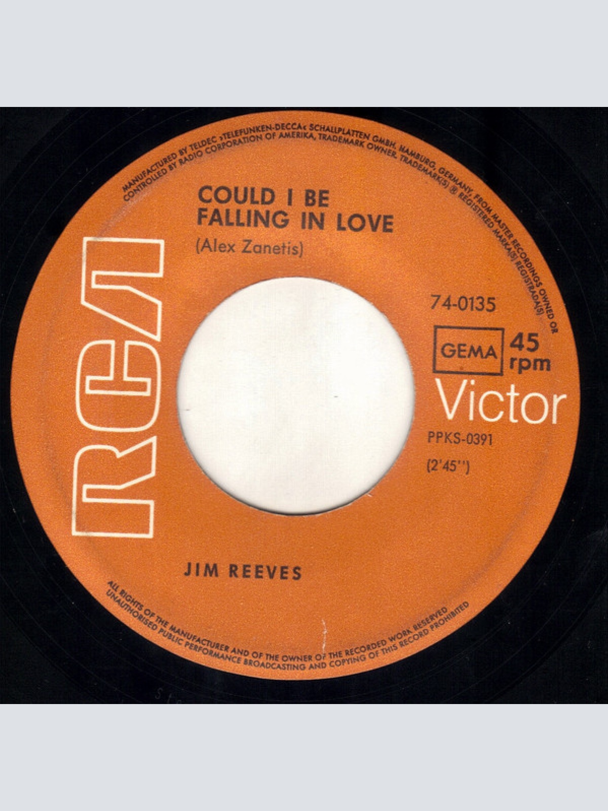 Vinyl / Jim Reeves - When Two Worlds Collide