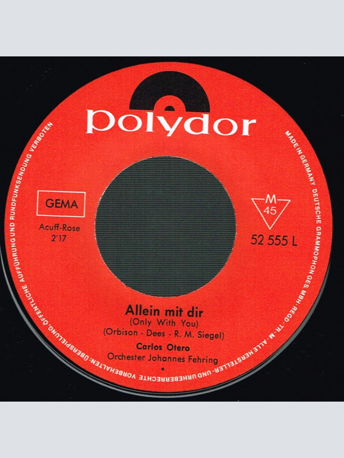 Vinyl / Carlos Otero - Cara Mia