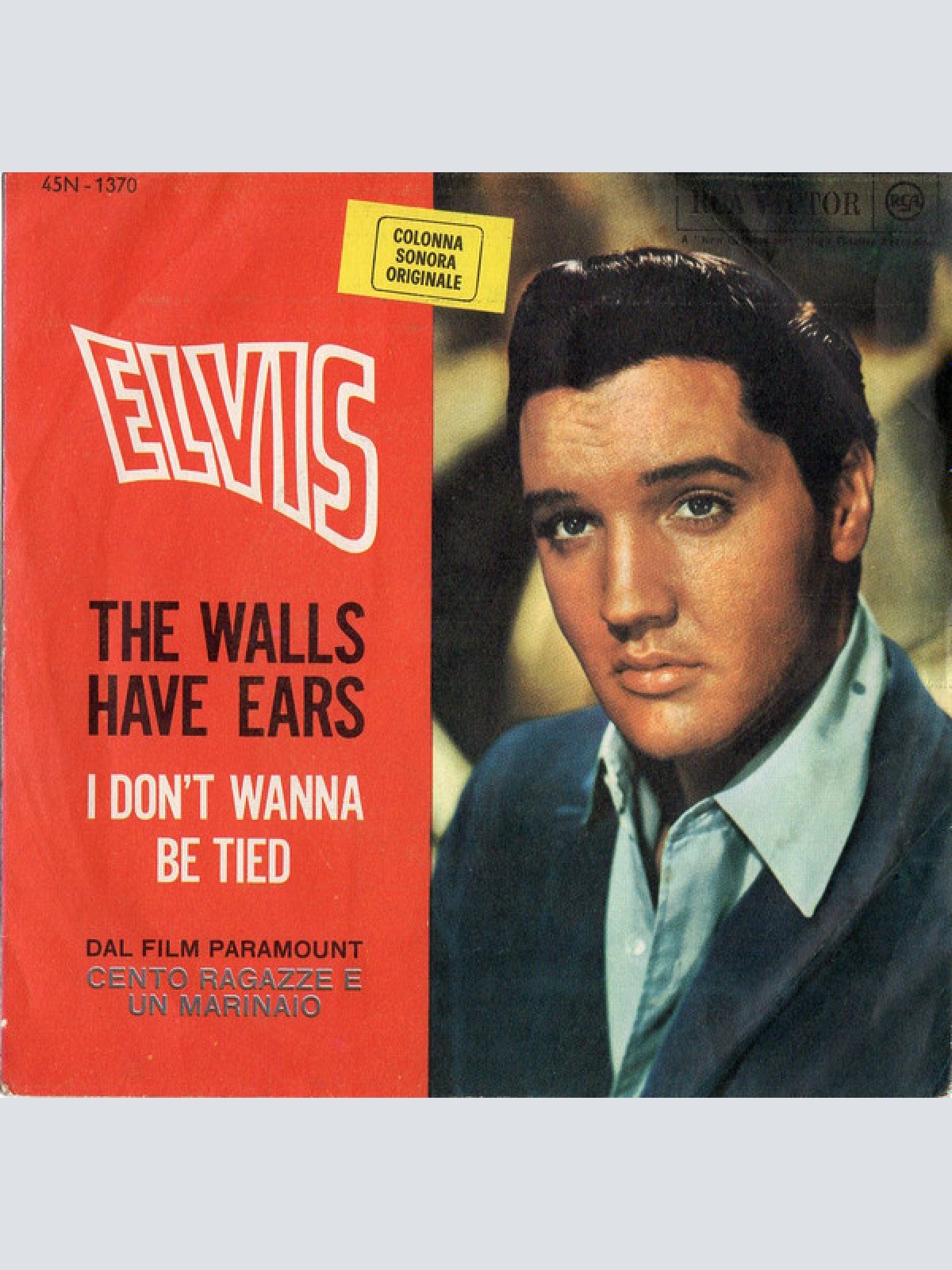 Vinyl / Elvis Presley Con The Jordanaires - The Walls Have Ears