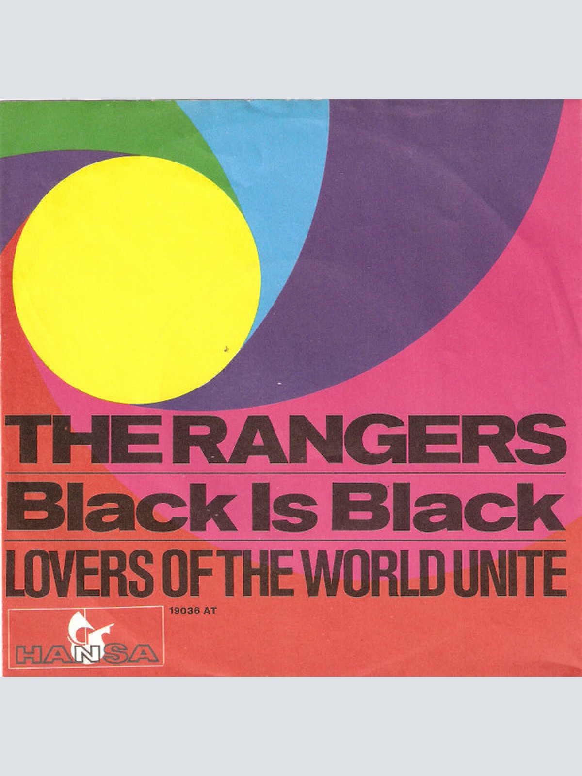 Vinyl / The Rangers (5) - Black Is Black