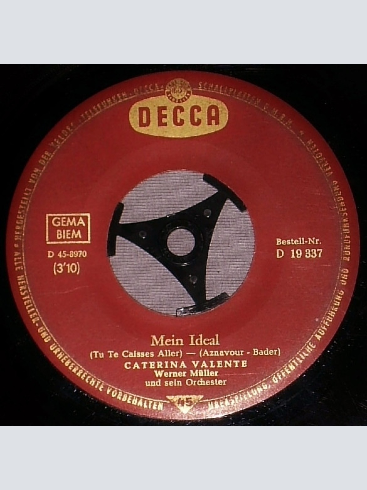 Vinyl / Caterina Valente - Die Andere Catrin