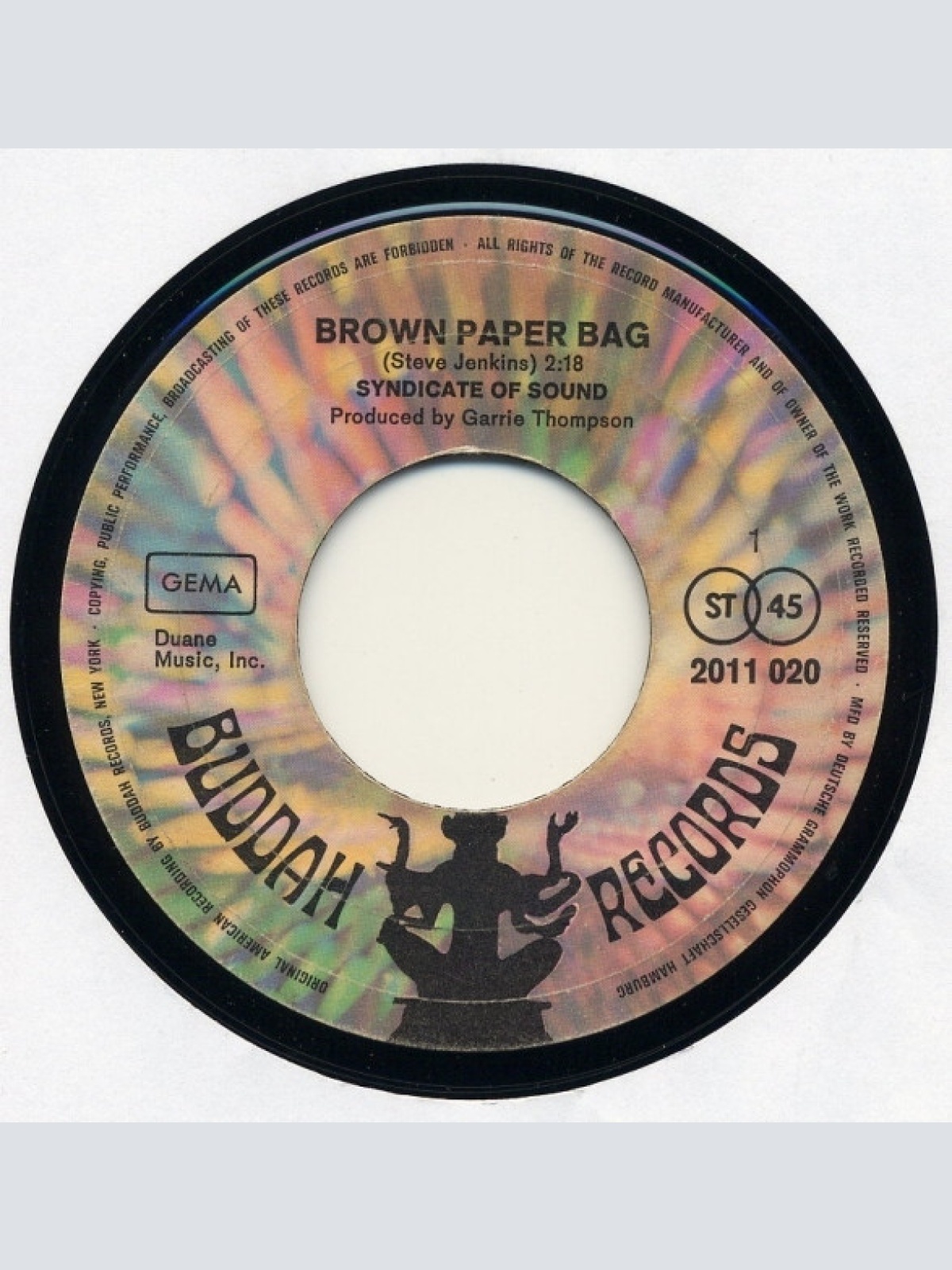 Vinyl / Syndicate Of Sound - Brown Paper Bag