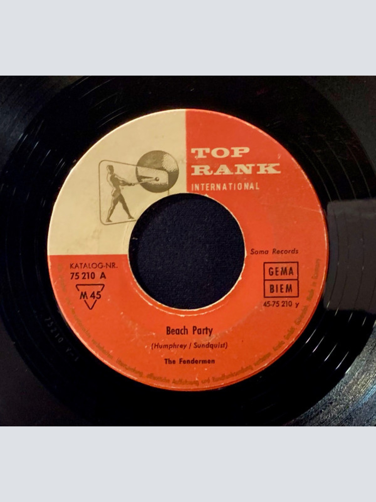 Vinyl / The Fendermen - Don't Ha Ha Ha / Beach Party