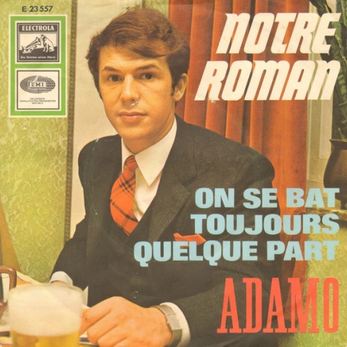 Vinyl / Adamo - Notre Roman