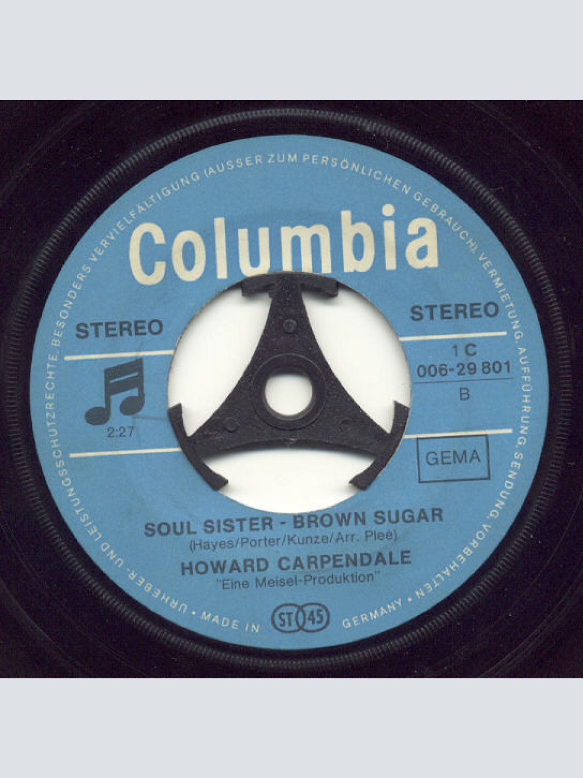 Vinyl / Howard Carpendale - Ich Hab' Mein Glück Gefunden