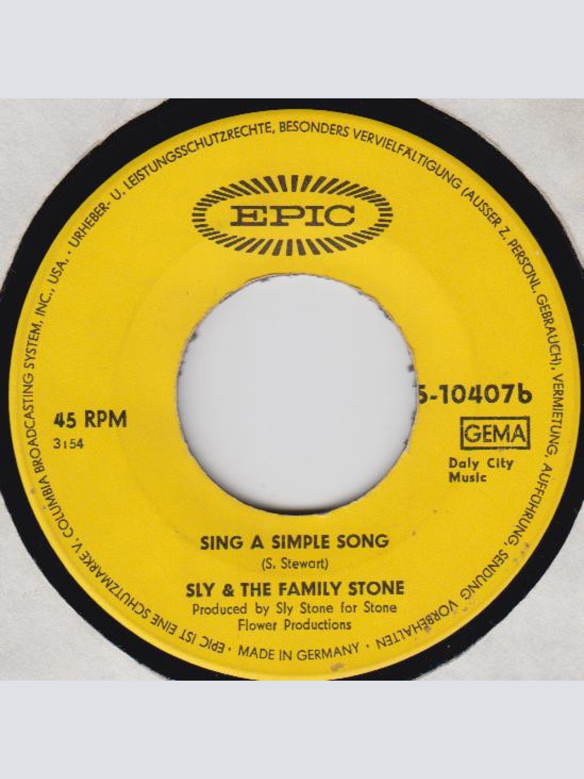 Vinyl / Sly & The Family Stone - Everyday People