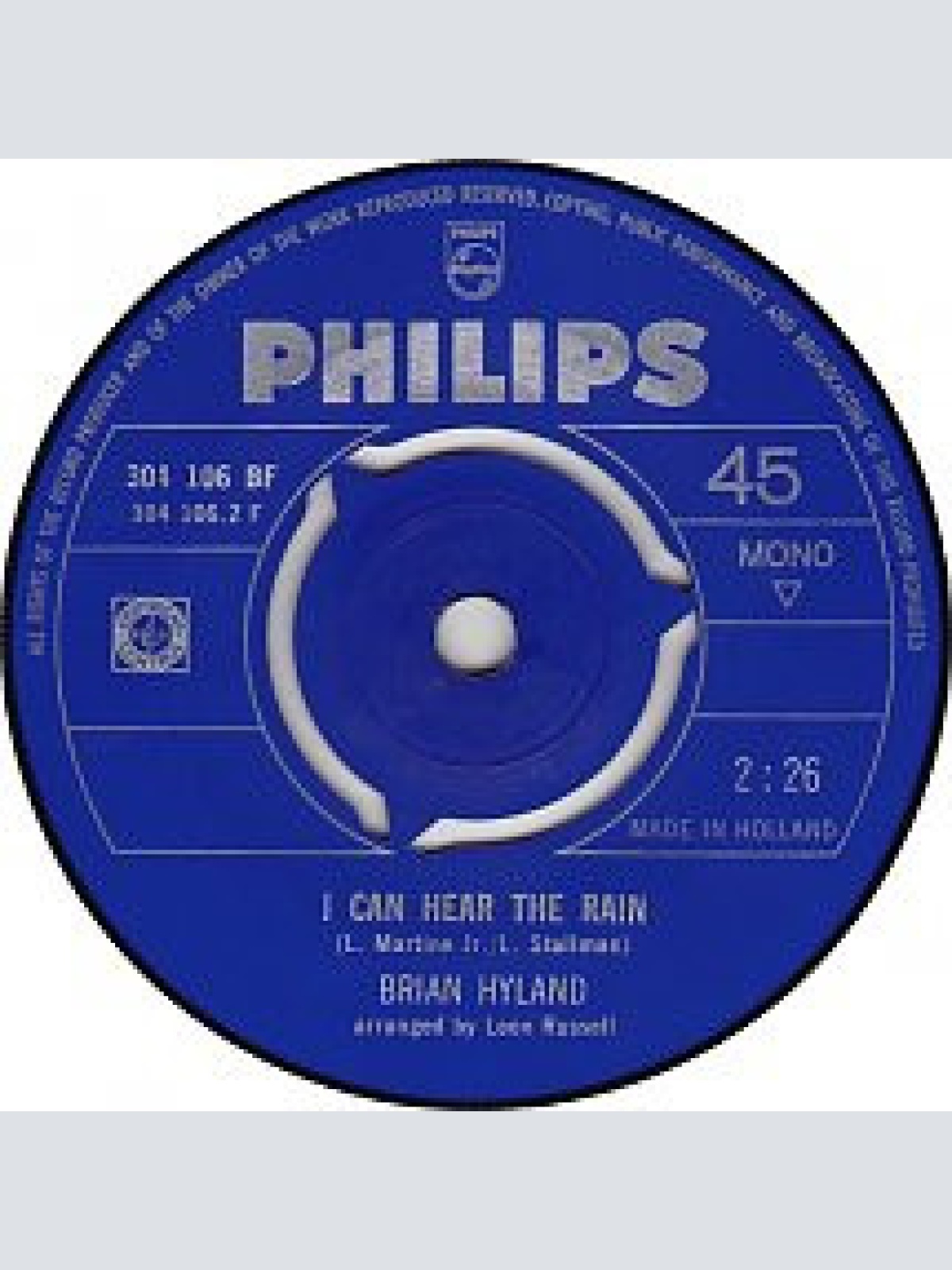 Vinyl / Brian Hyland - The Joker Went Wild