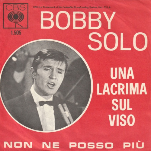 Vinyl / Bobby Solo - Una Lacrima Sul Viso
