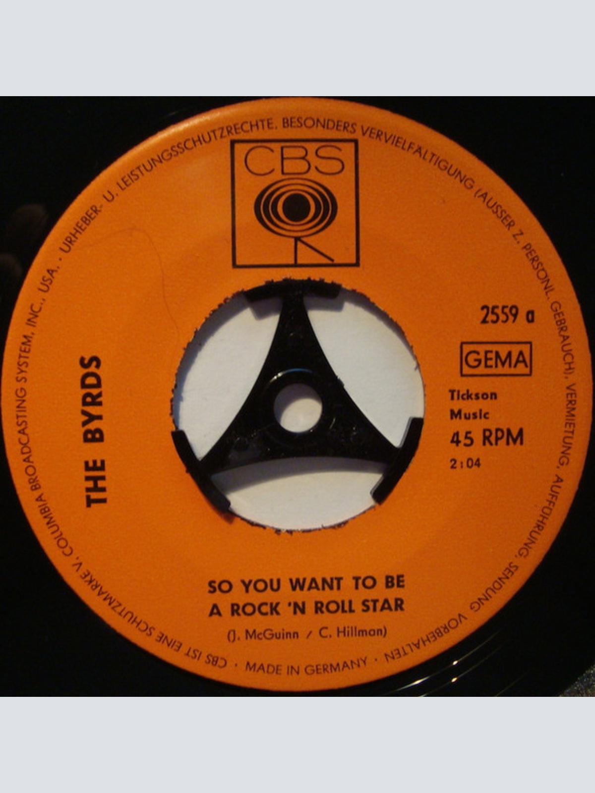 Vinyl / The Byrds - So You Want To Be A Rock 'N' Roll Star