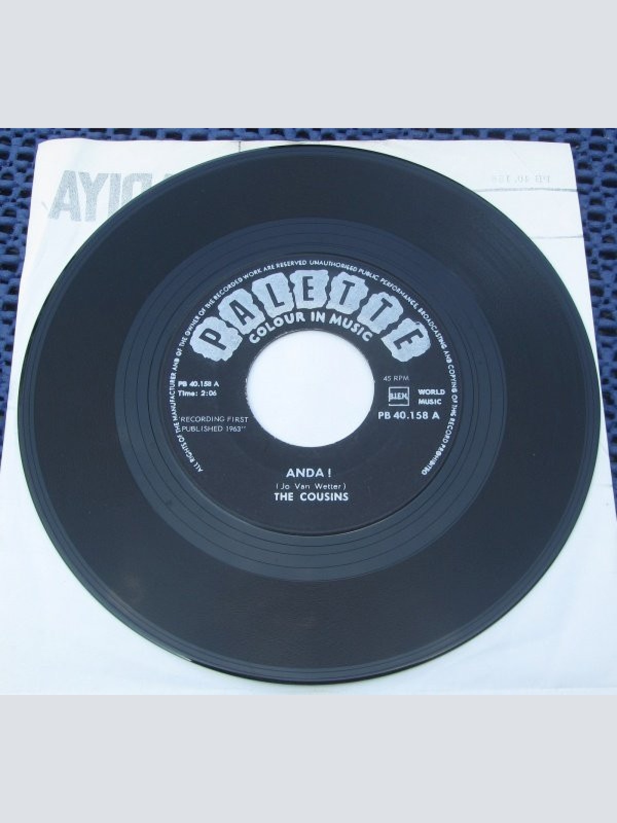 Vinyl / The Cousins - Anda! / Wadiya