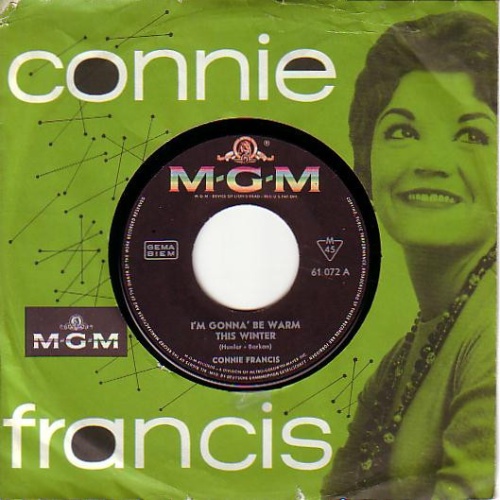 Vinyl / Connie Francis - I'm Gonna' Be Warm This Winter / Al Di La