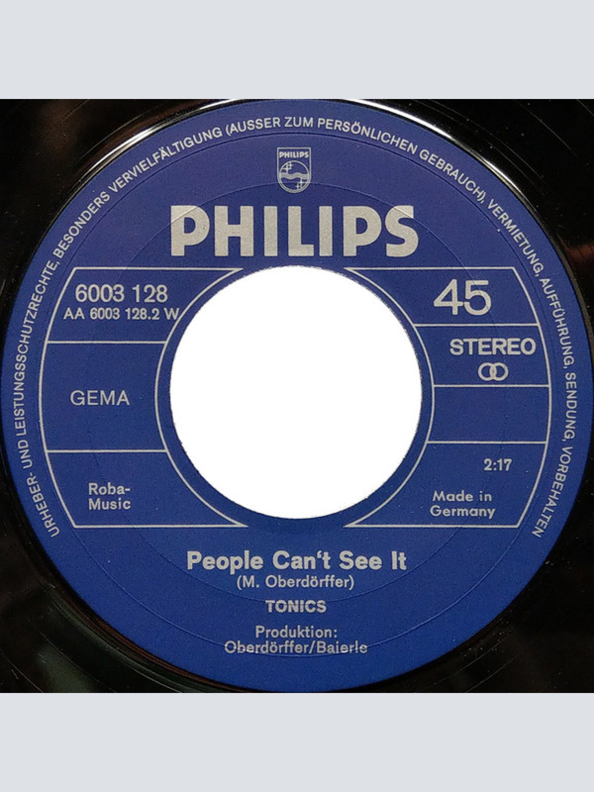 Vinyl / The Tonics - Skinnie Minnie