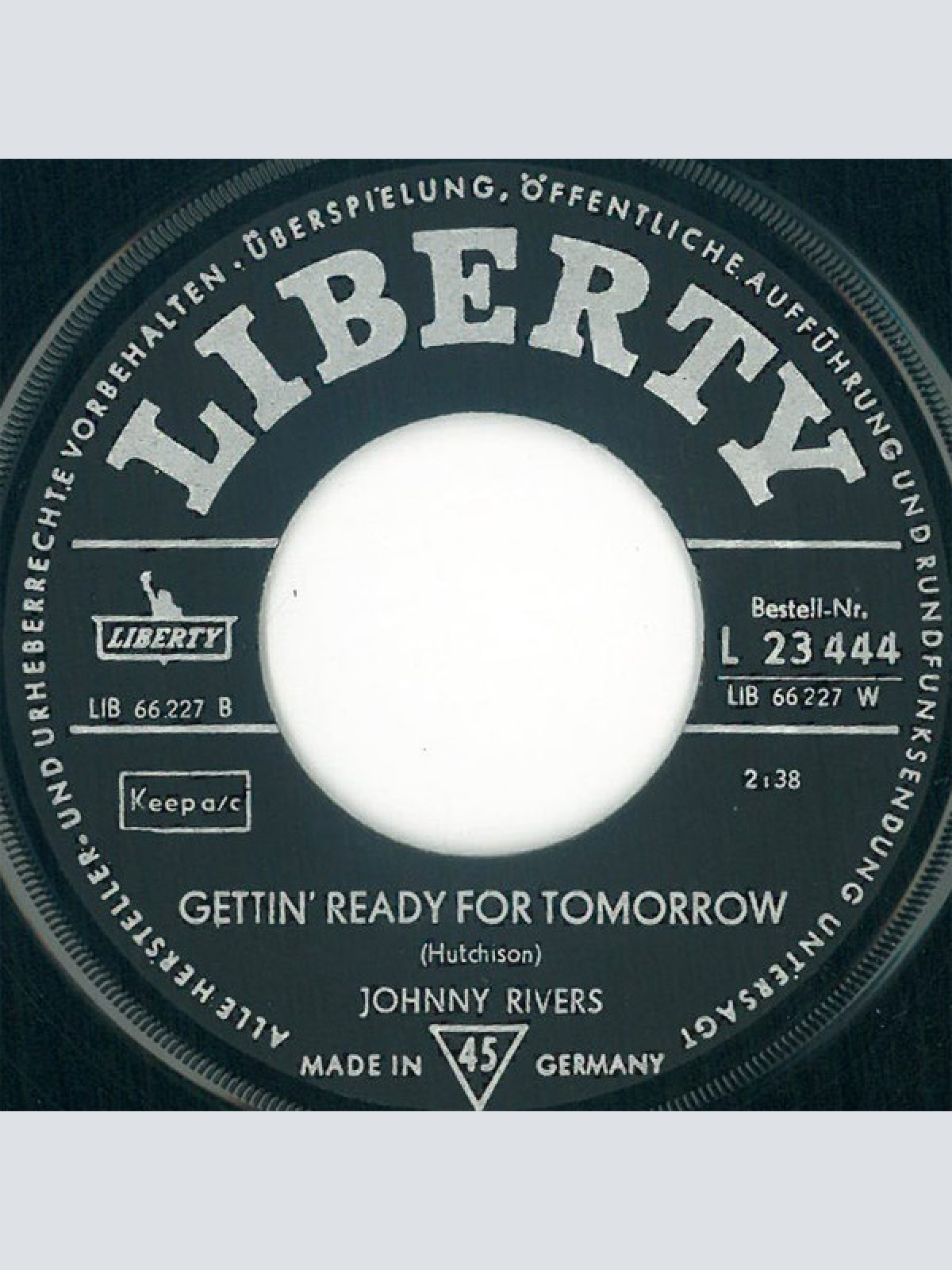 Vinyl / Johnny Rivers - Baby I Need Your Lovin'