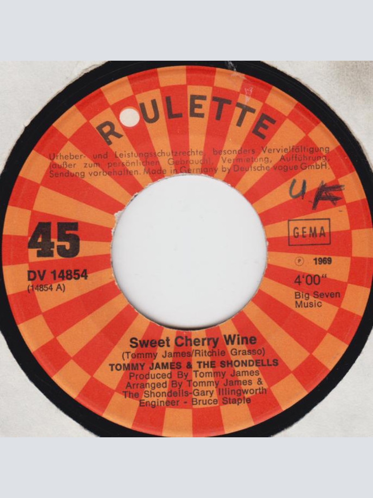 Vinyl / Tommy James And The Shondells* - Sweet Cherry Wine