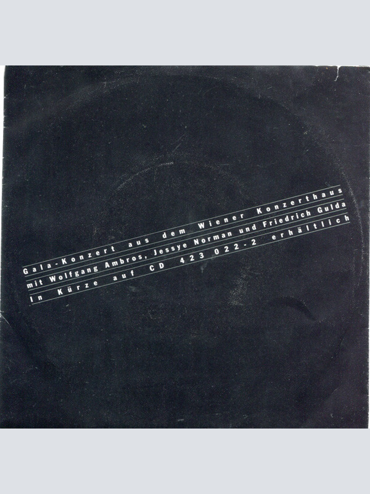 Vinyl / W. Ambros* + Friedrich Gulda - Du + I