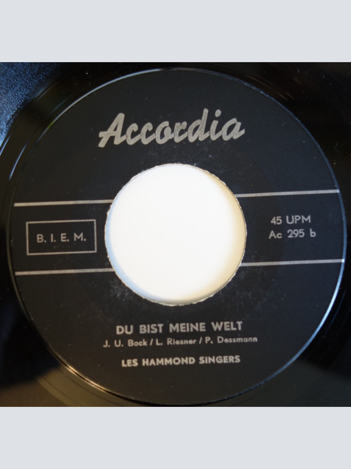 Vinyl / Les Hammond Singers - Es Ist Zeit An Den Frühling Zu Denken / Du Bist Meine Welt