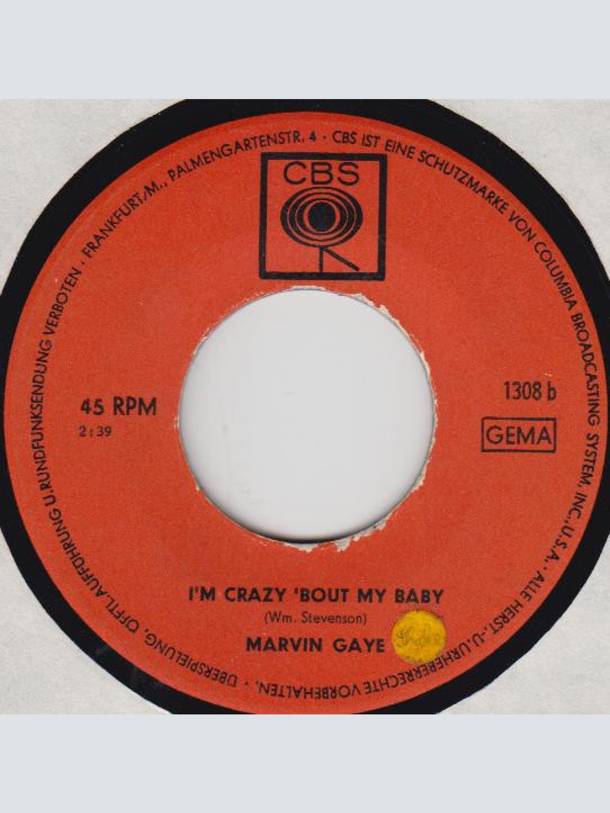 Vinyl / Marvin Gaye - Can I Get A Witness