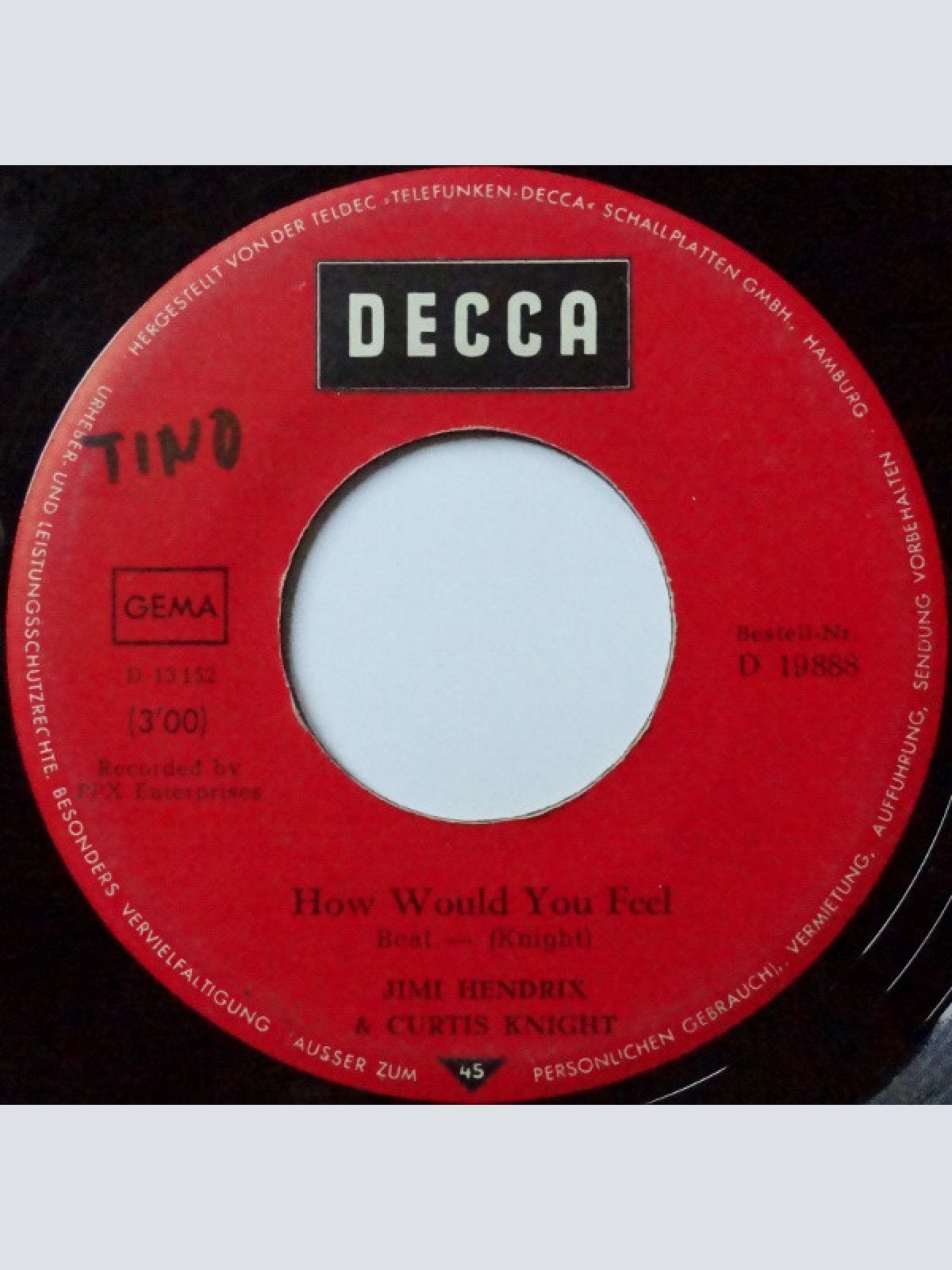 Vinyl / Jimi Hendrix & Curtis Knight - How Would You Feel