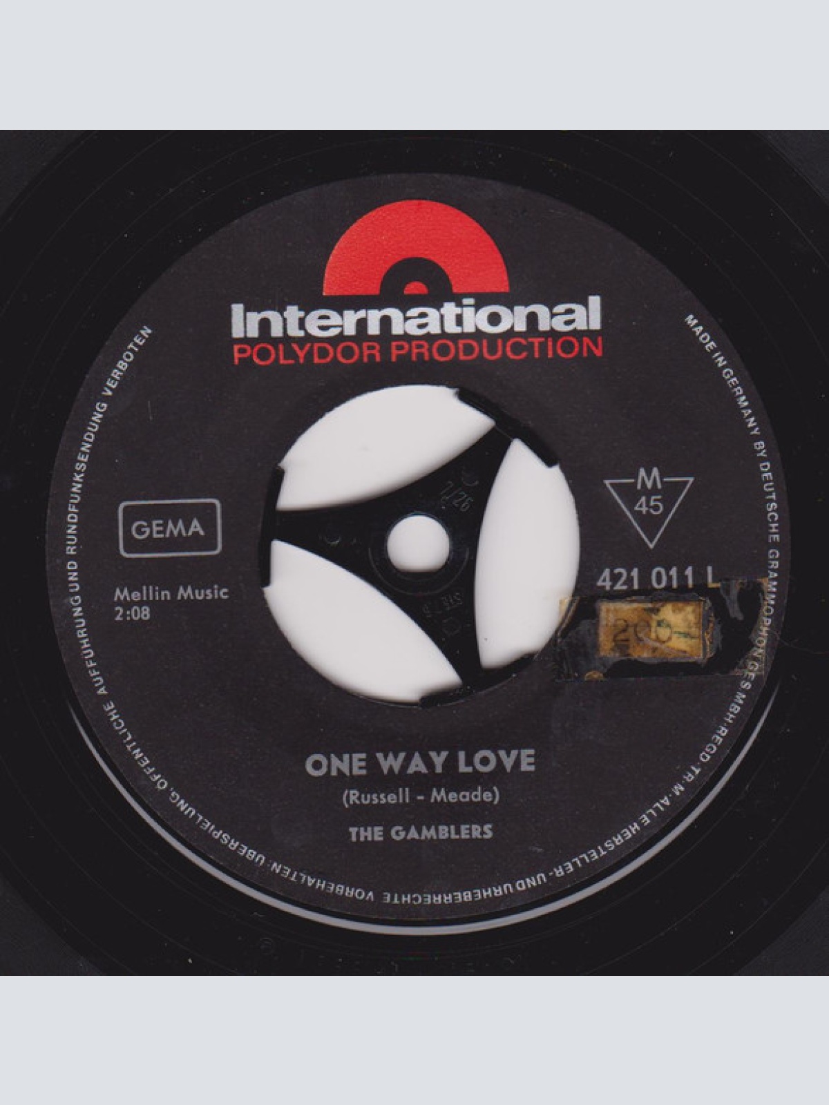Vinyl / The Gamblers (4) - One Way Love