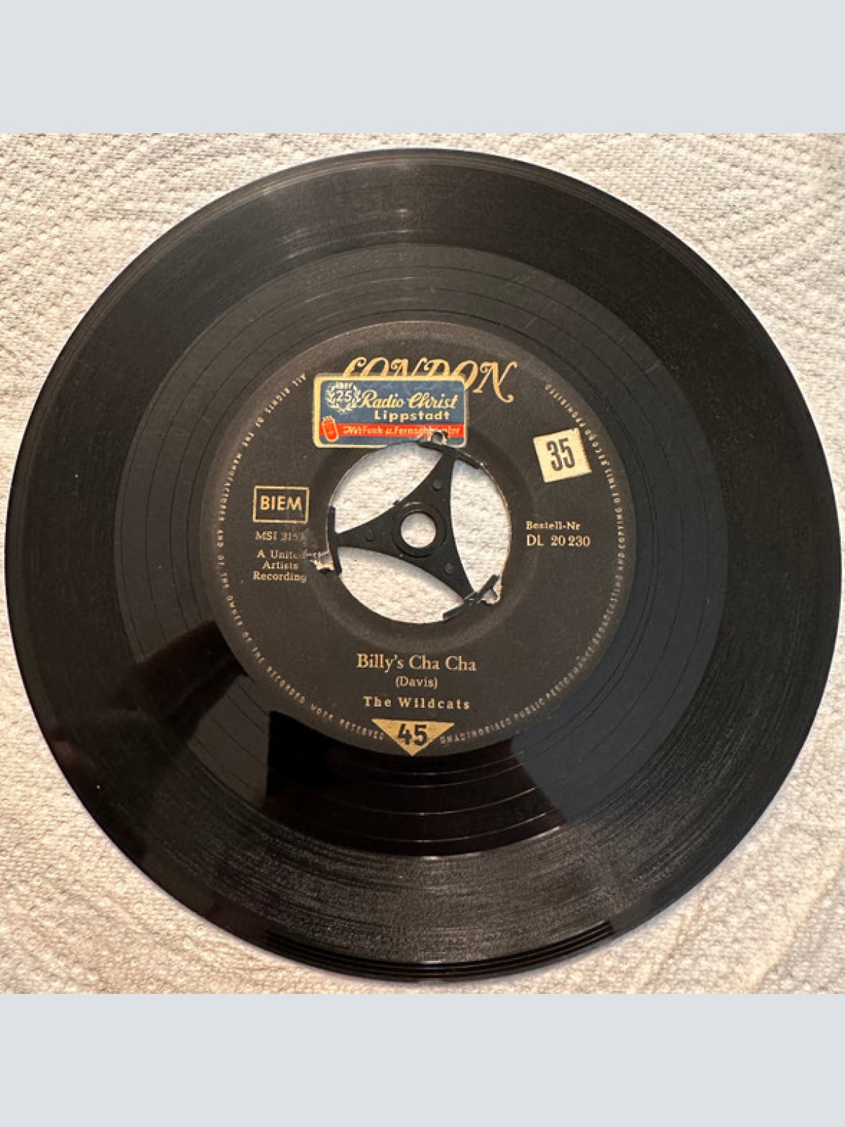 Vinyl / The Wild-Cats - Gazachstahagen