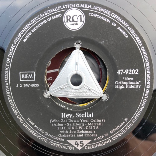 Vinyl / The Crew-Cuts* - Hey, Stella !