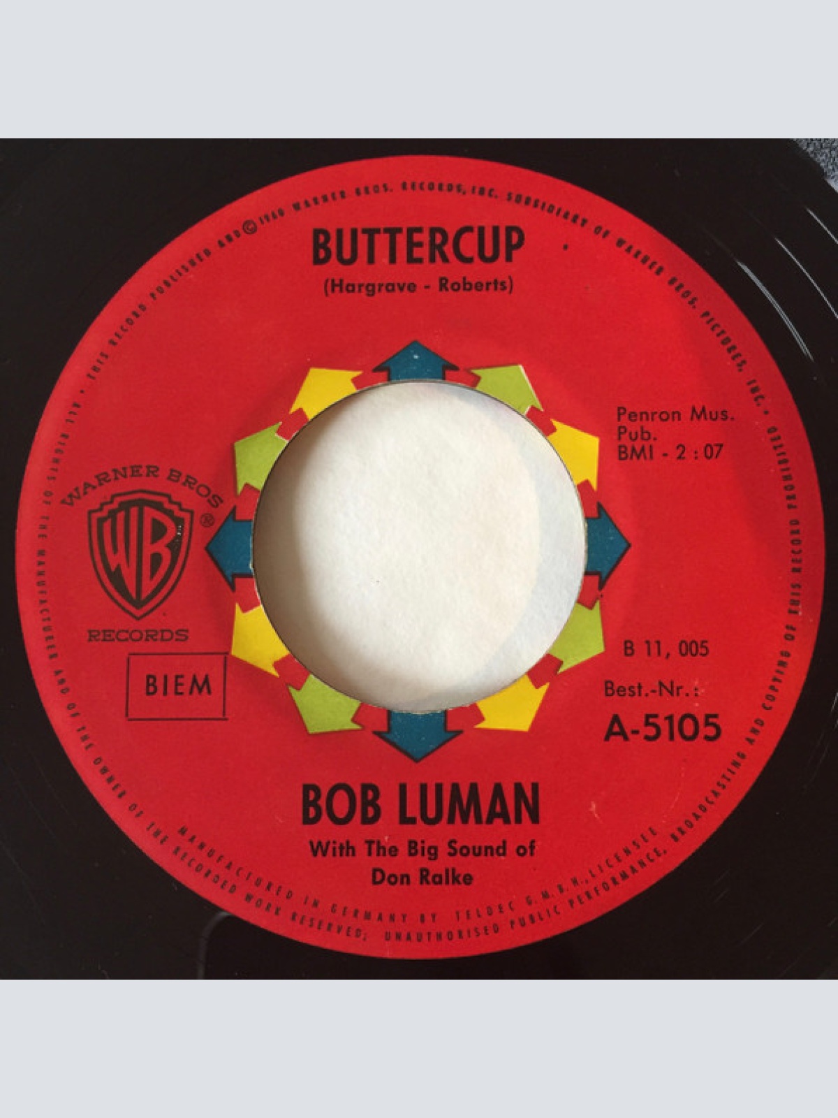 Vinyl / Bob Luman / Bob Luman With The Big Sound Of Don Ralke* - Dreamy Doll / Buttercup